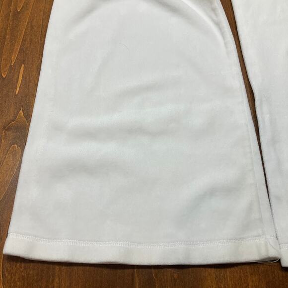 Cat in the Hat White Velour Flare Leg Lounge Pants Women’s Size L Y2K Rare! - Picture 10 of 14